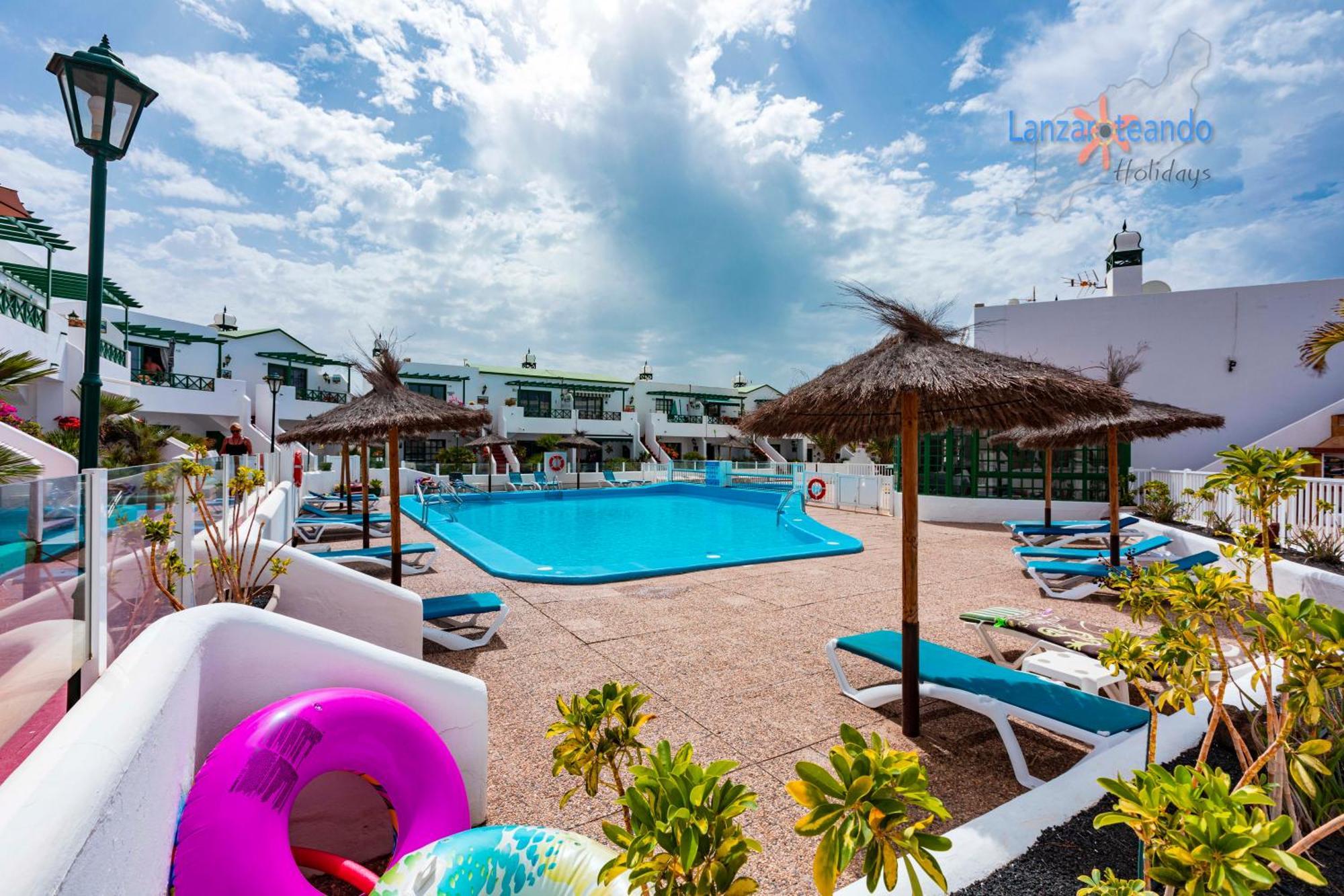 Vivienda Vacacional Casa Mar Y Volcan Vista Mar Piscina Playa 5 Min Wifi Puerto del Carmen  Exterior foto